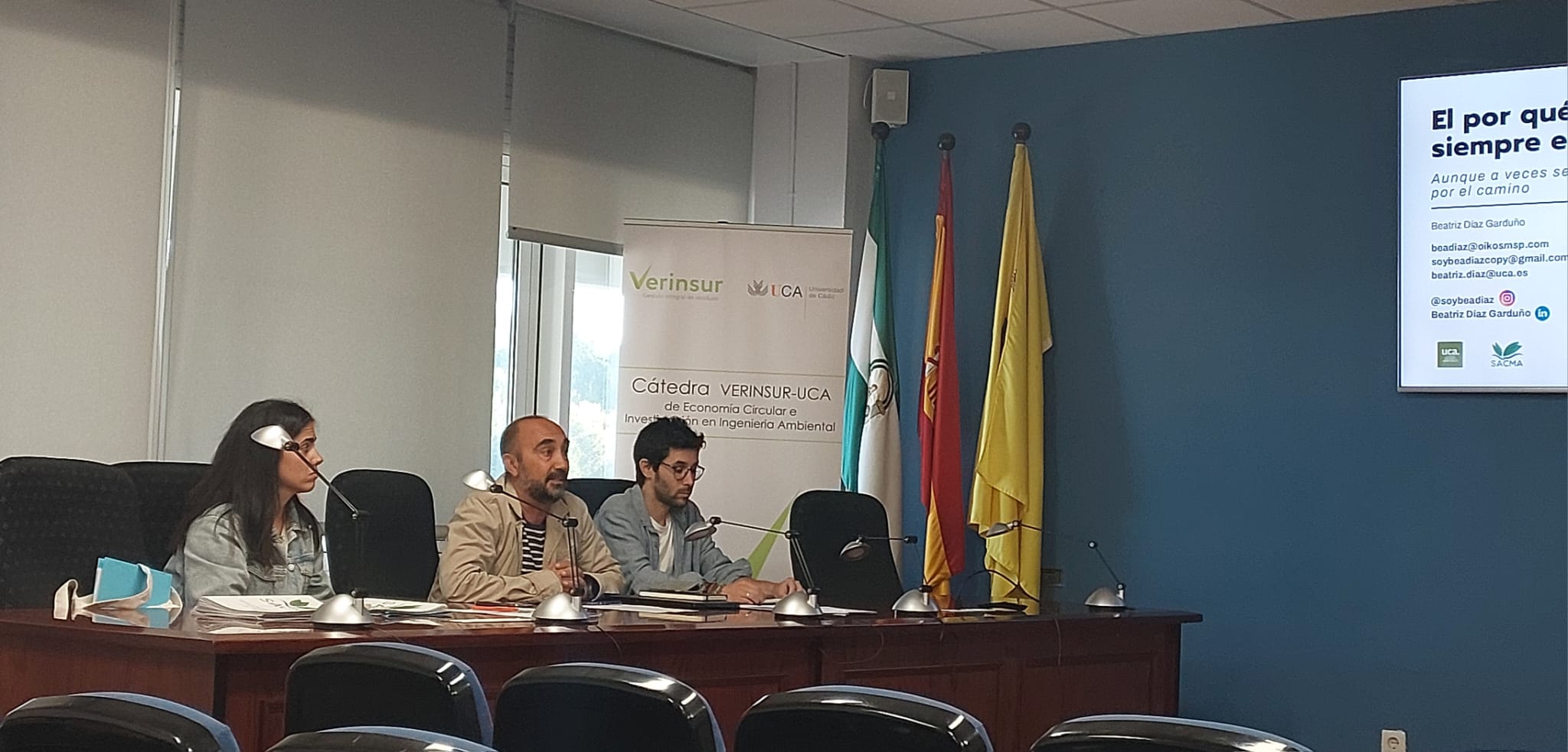 VERINSUR apoya el X Simposio de Alumnas y Alumnos de la Facultad de Ciencias del Mar y Ambientales (SACMA) en el CASEM