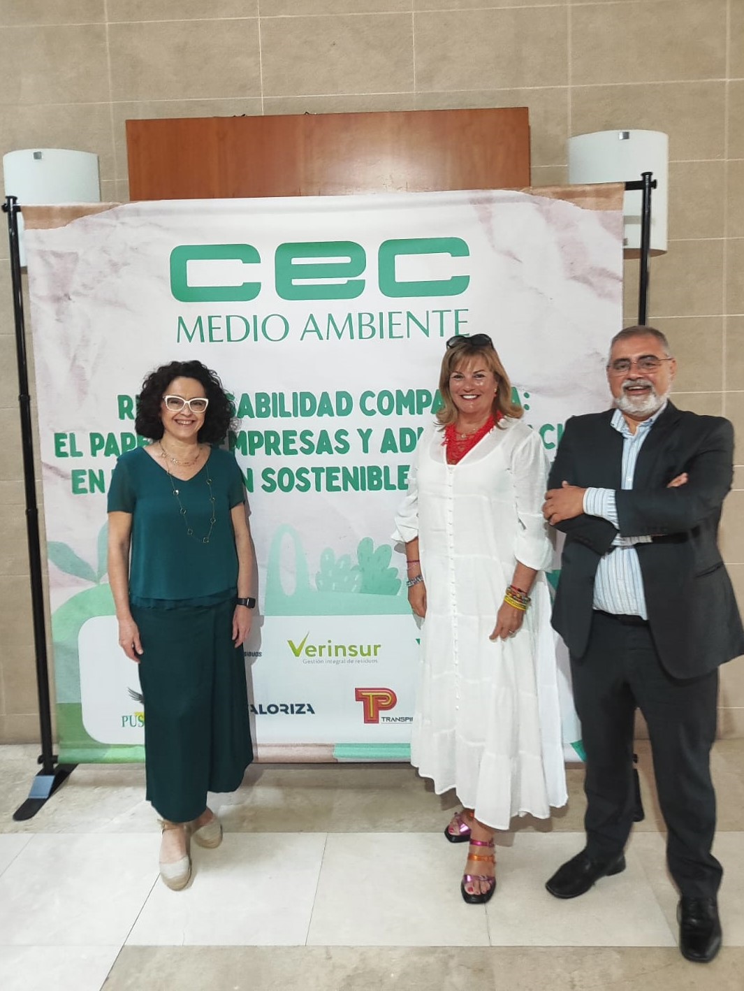 JORNADA “RESPONSABILIDAD COMPARTIDA: EL PAPEL DE LAS EMPRESAS Y LA ADMINISTRACIÓN EN LA GESTIÓN SOSTENIBLE DE RESIDUOS”