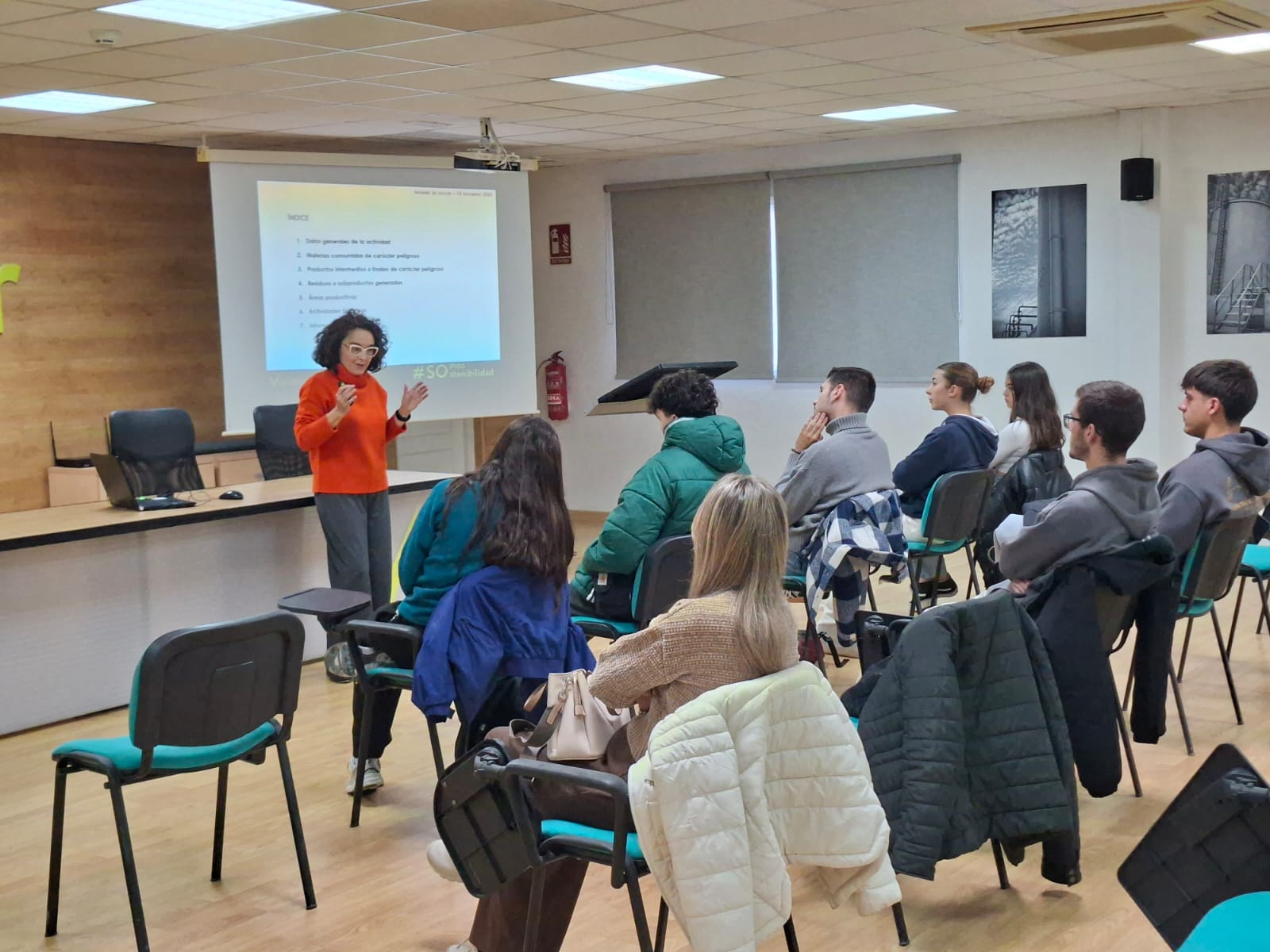 VERINSUR COLABORA EN LA FORMACIÓN PRÁCTICA DE LOS ALUMNOS DE CIENCIAS AMBIENTALES DE LA UNIVERSIDAD DE CÁDIZ